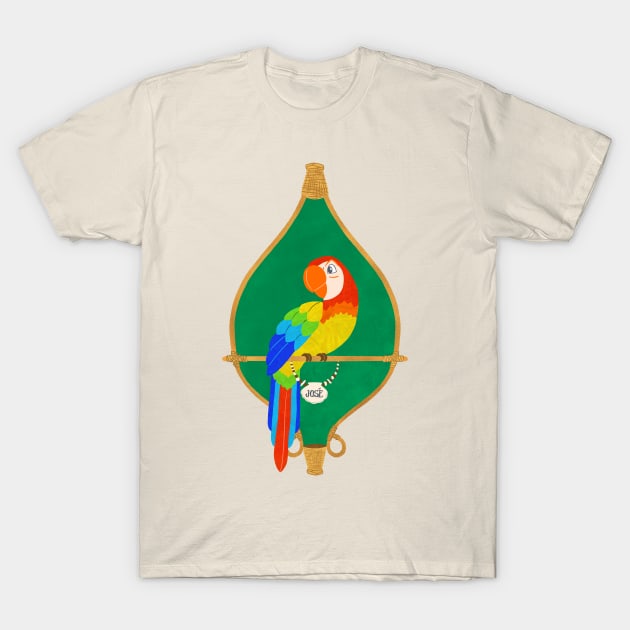 Enchanted Tiki Room Jose T-Shirt by Leevie